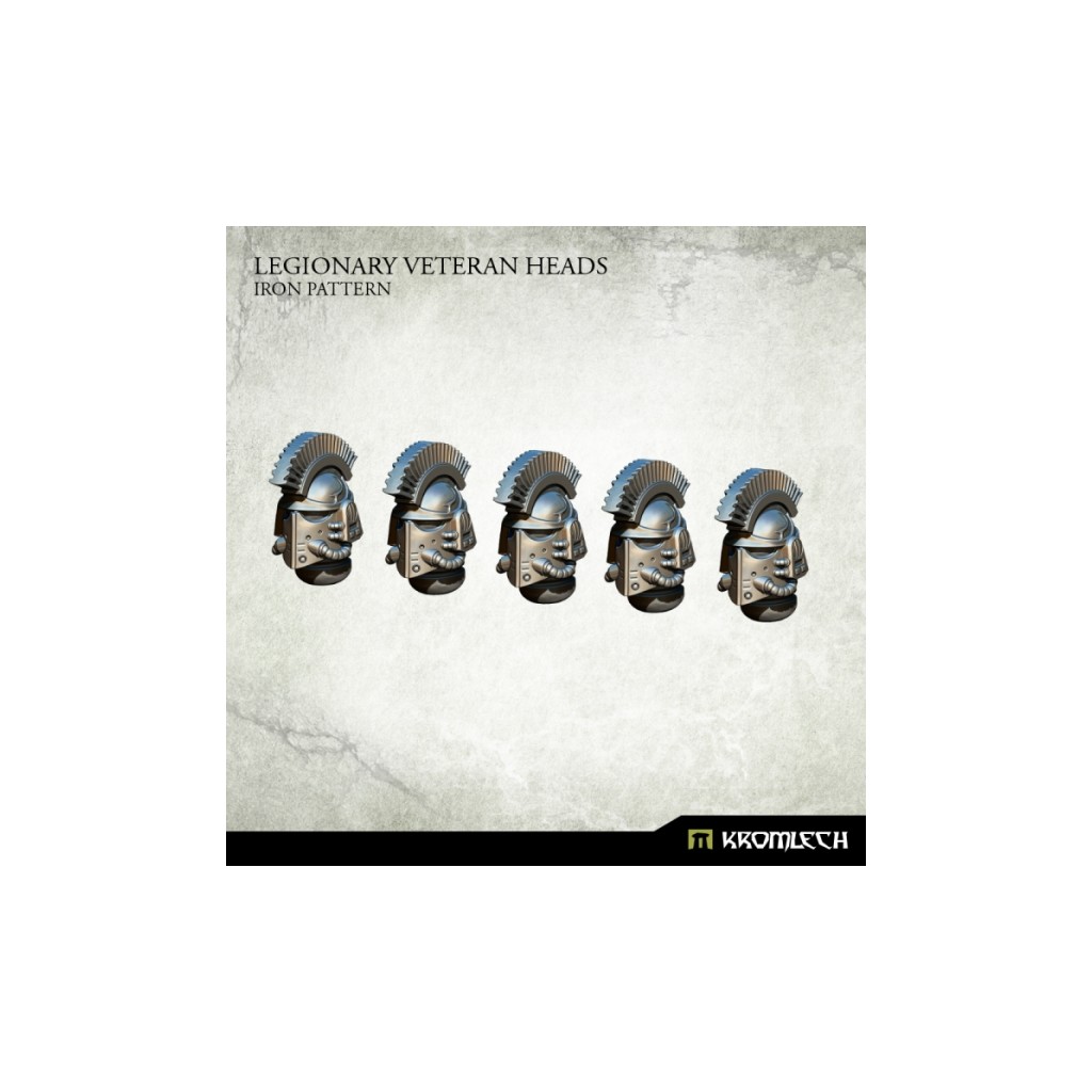 Legionary Veteran Heads: Iron Pattern