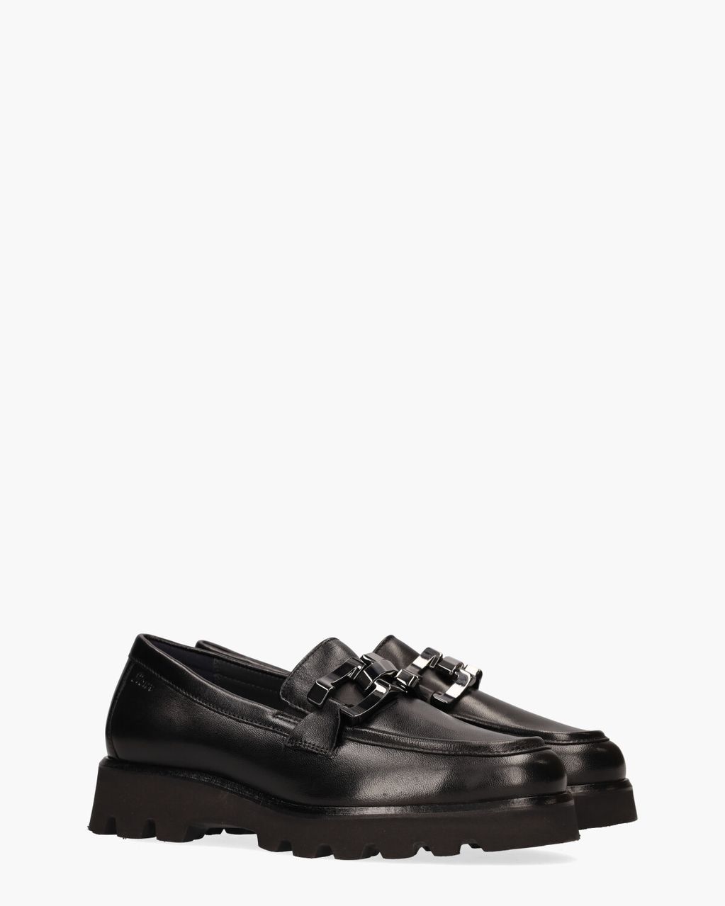 Sioux 41341 Zwart Damesloafers