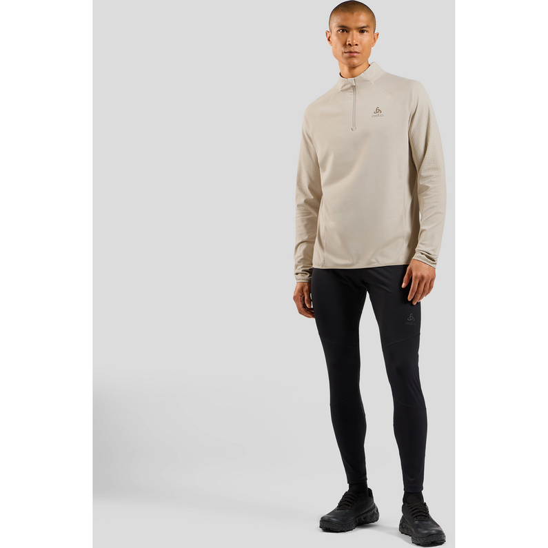Odlo Herren Zeroweight Warm 1/2 Zip Longsleeve