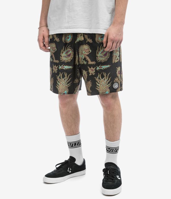 Volcom Featured Artist Tetsunori 17 Boardshorts (black)