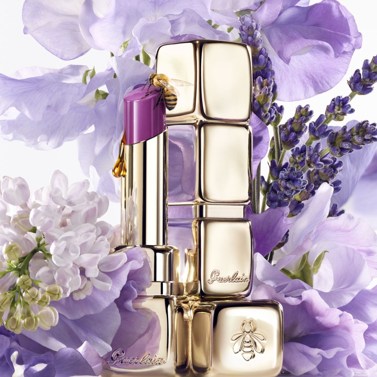 GUERLAIN KissKiss Bee Glow Baume teinté infusé en miel 98% d'origine naturelle