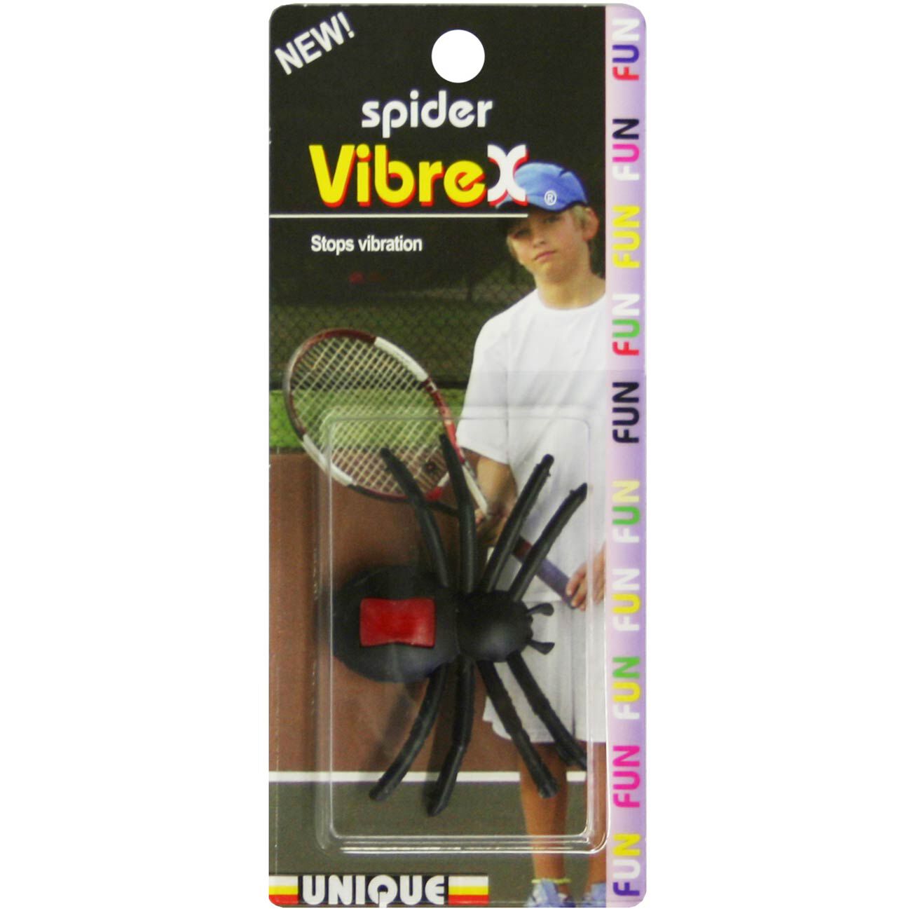 Tourna Spider Vibrex Antivibrateur Pack 1 Unité - Noir
