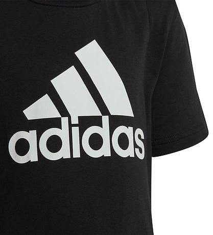 adidas Performance T-Shirt - LK BL CO Tee - Schwarz/Weiß