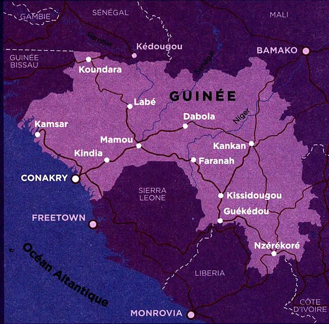 IGN - GUINEE 1 1 000 000