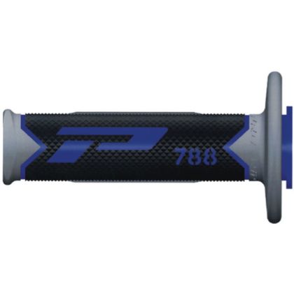 Poignées de guidon Progrip MX 788 Universel - Bleu / Gris