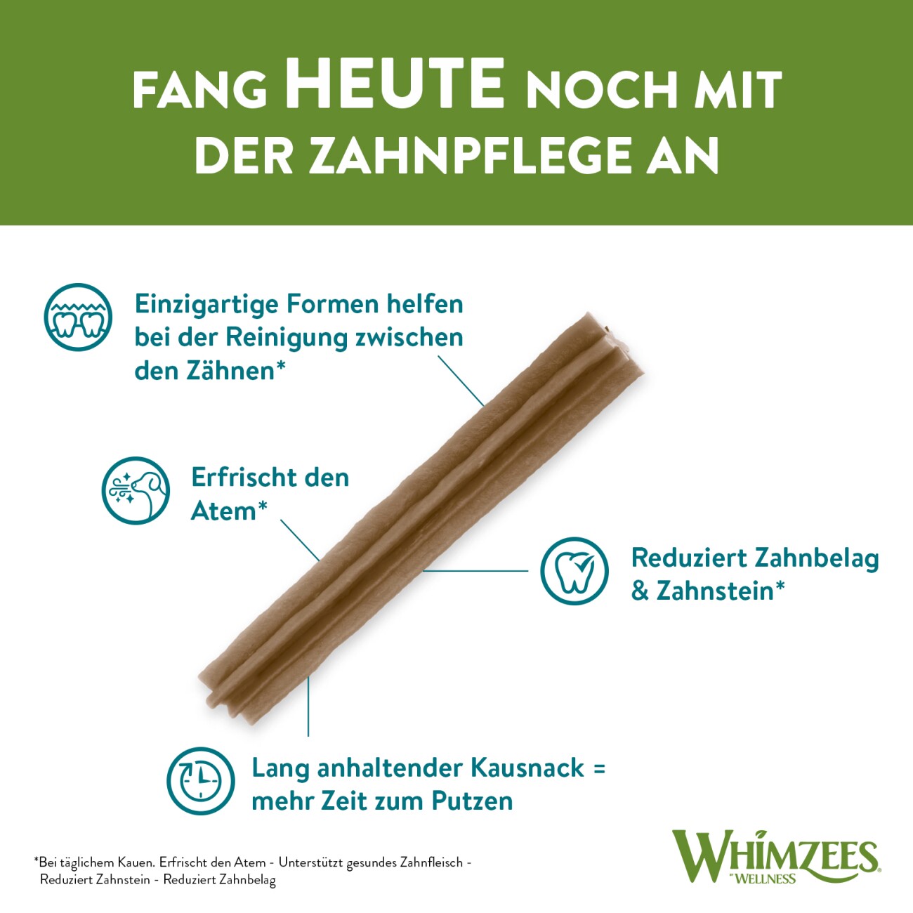 WHIMZEES Zahnpflegesnacks Stix M