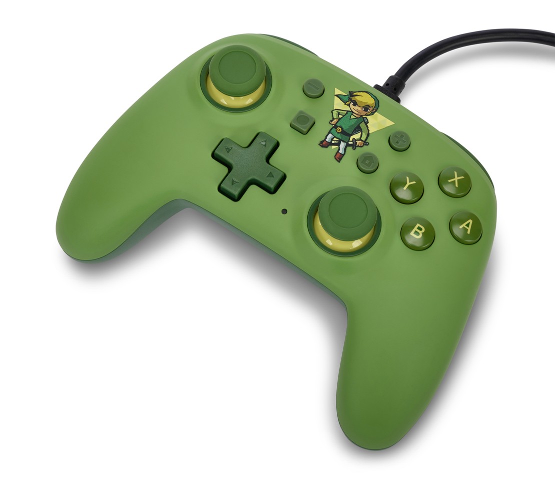 PowerA Nano Wired Switch Controller - Toon Link /Nintendo Switch