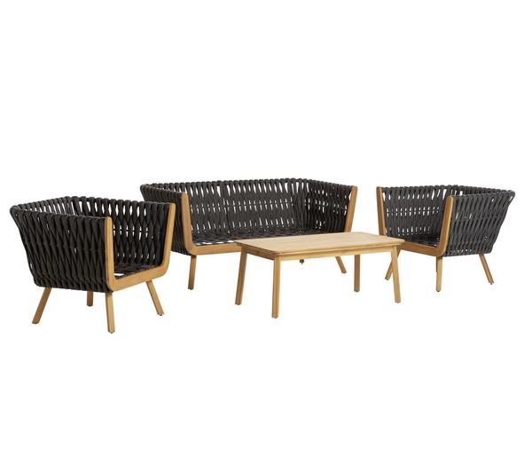 Dehner Lounge Granada, 4-teilig