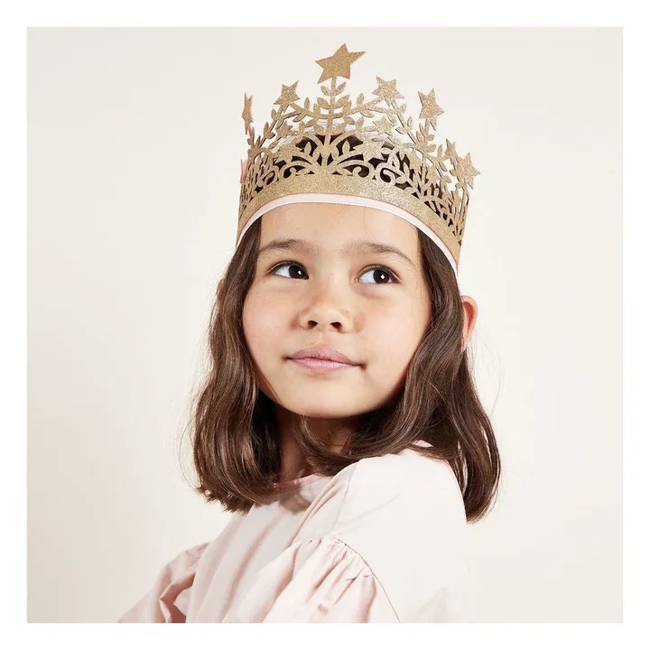 Meri Meri Couronne étoilée à paillettes
