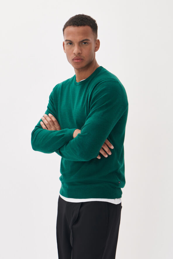 Matinique Margrate Merino Pine green melange