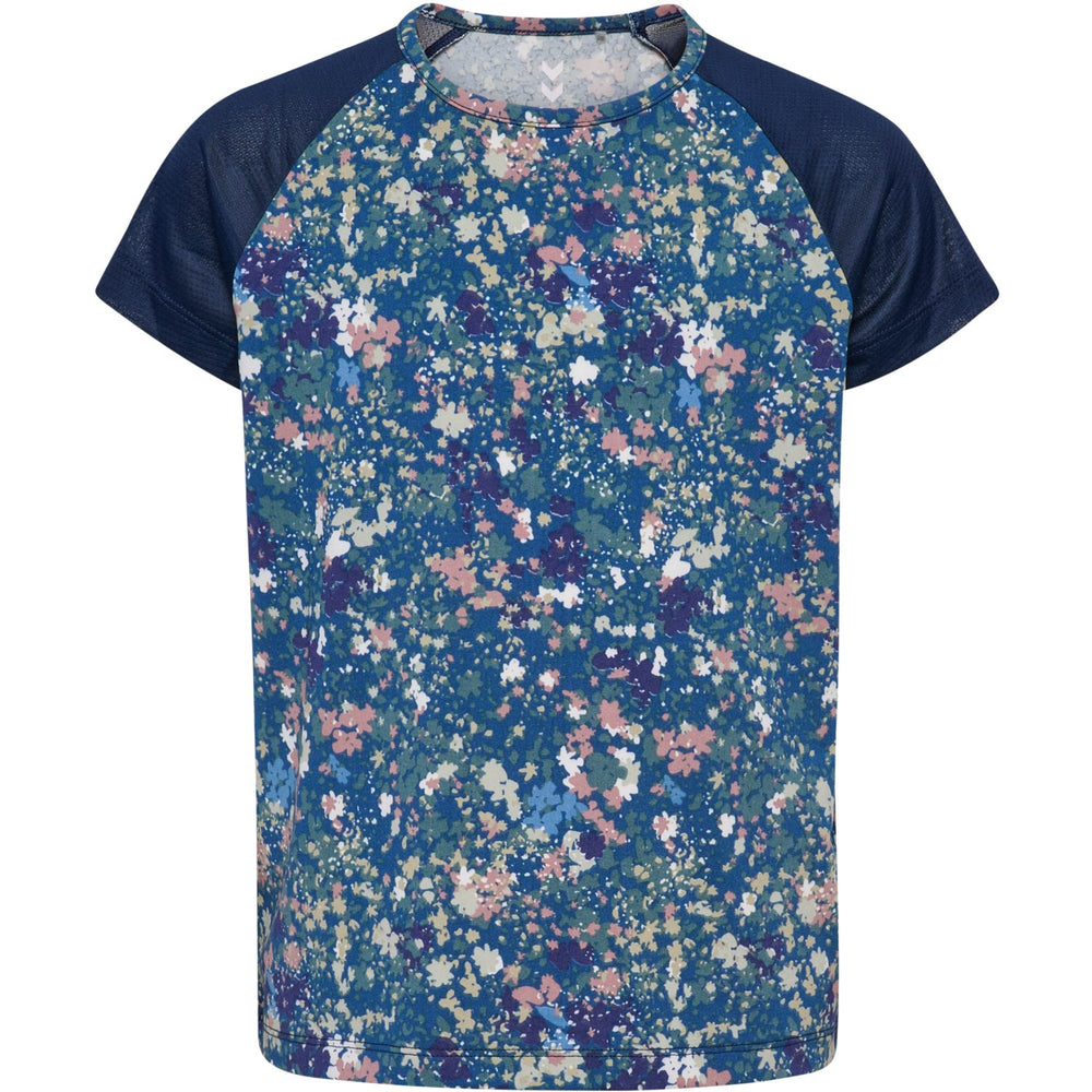 Køb Hummel Dress Blues/Riverside Mix T-Shirt
