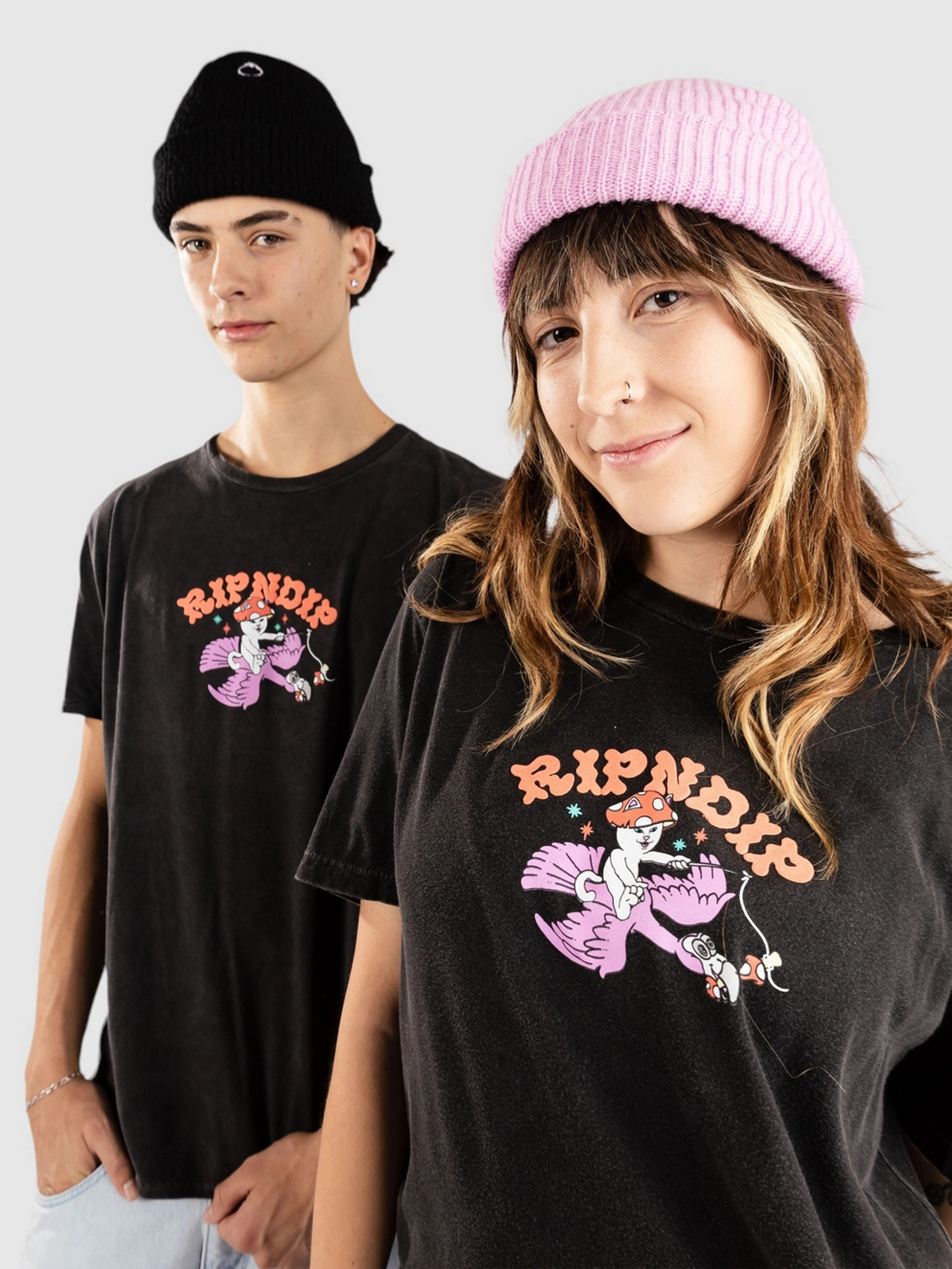 RIPNDIP Take A Trip T-Shirt black wash