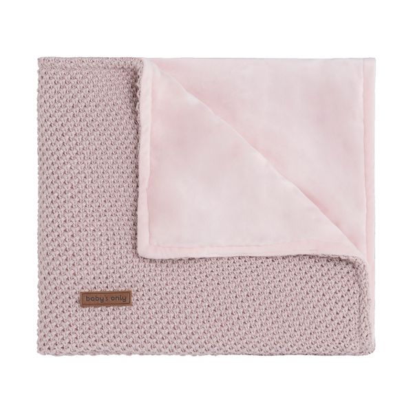 Baby's Only Sparkle Flavor Deken Zilver / Roze Mêlee 100 x 135 cm
