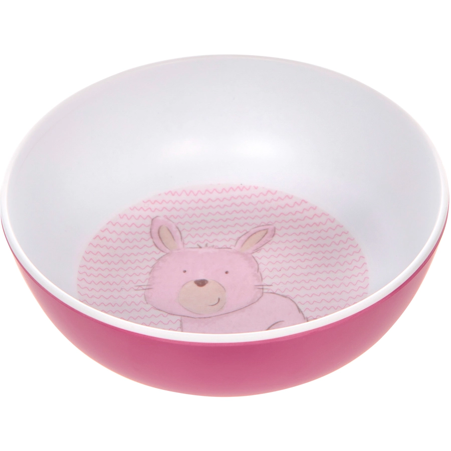 sigikid® Melamin-Schüssel Hase rosa