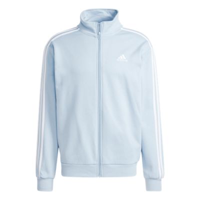 Adidas SportswearBasic 3-Stripes Fleece Tracksuit - hellblau