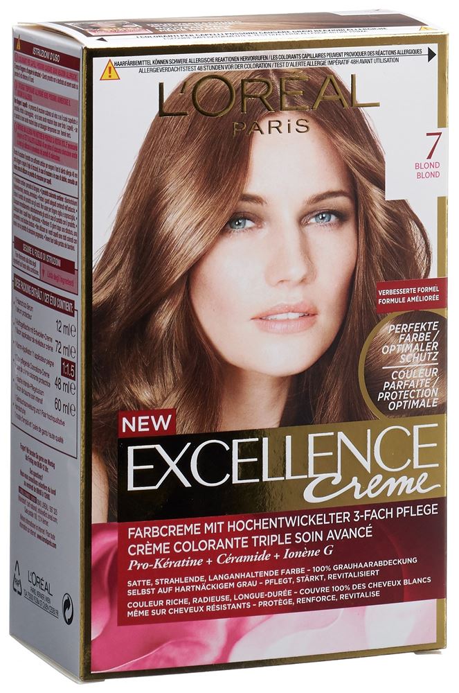 EXCELLENCE Creme Triple Protection Creme 7 blond 1 Stk
