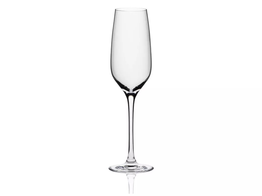 Ogo Living - Boite De 6 Flutes A Champagne Zenith En Cristallin 19 Cl