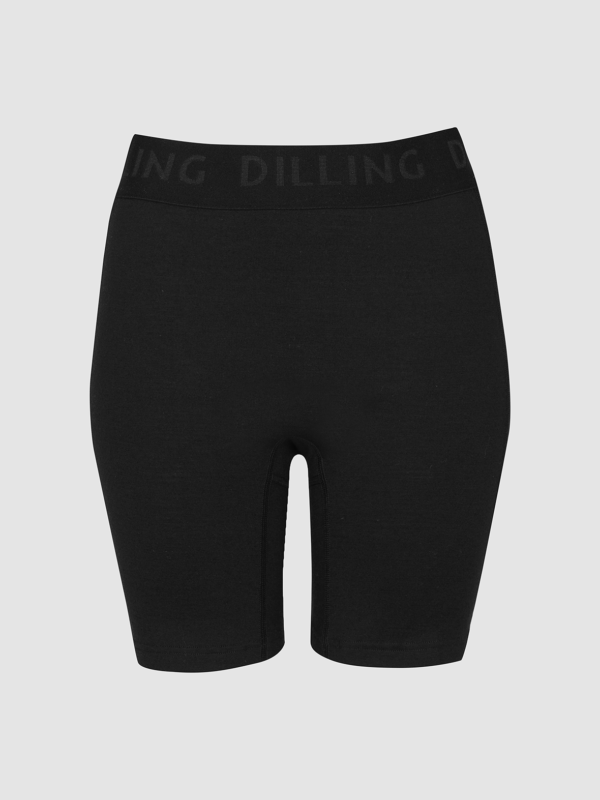 Shorts van merinowol voor dames in Zeemist