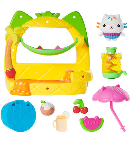 Gabby's Dollhouse Set - 8 Teile - Balkonset - Cakey