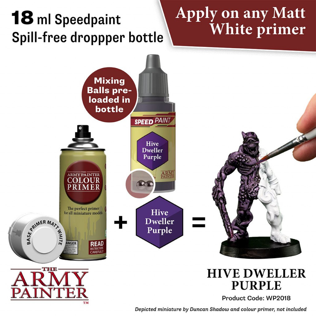 Army Painter - Speedpaint Hive Dweller Purple