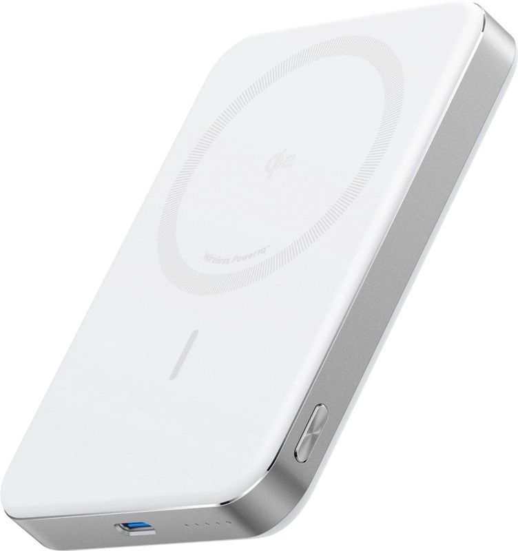 Anker MagGo Powerbank - 10000 mAh - MagSafe - 15W - Wit