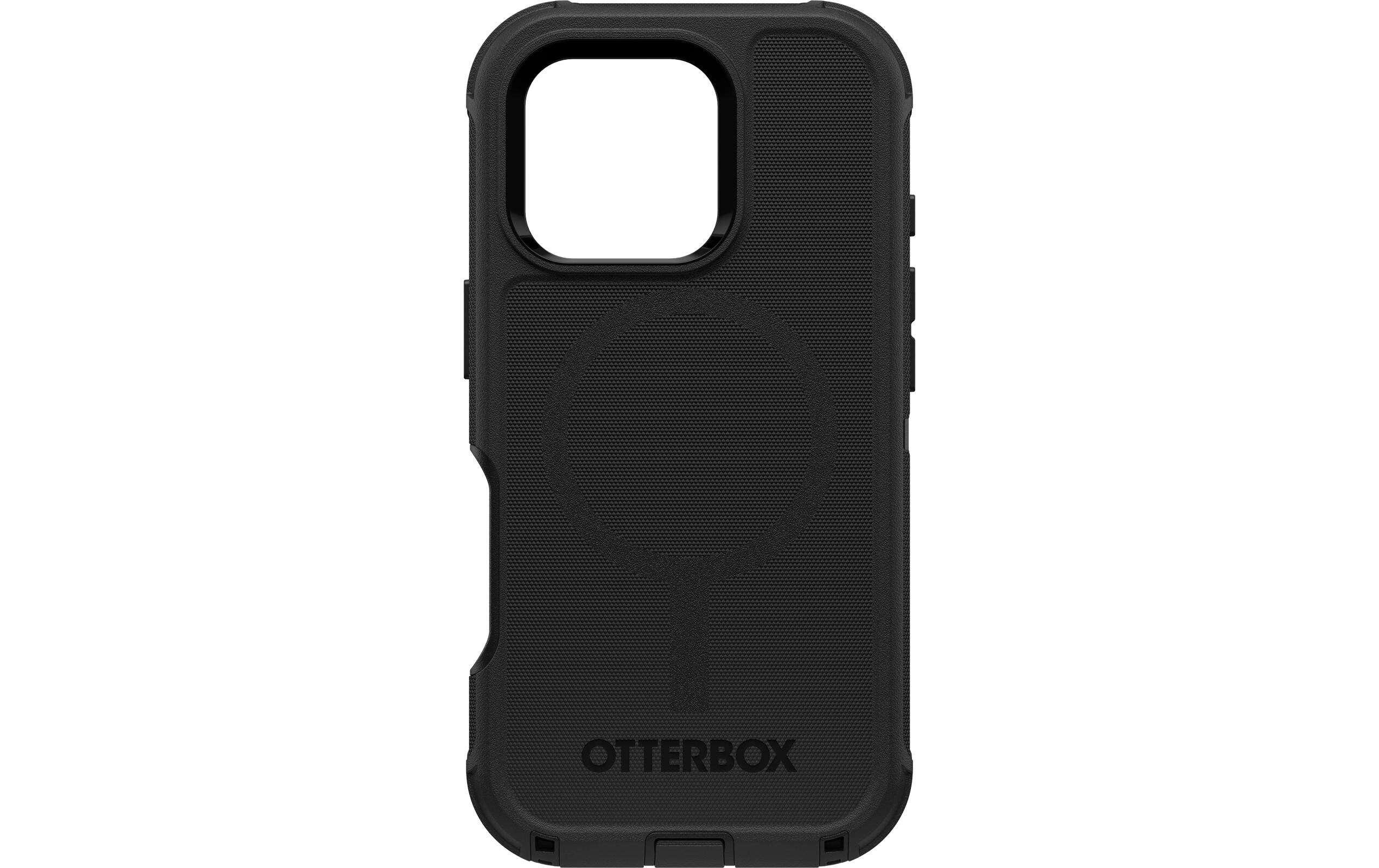 Back Cover Defender iPhone 16 Pro SchwarzSchutzhülle für das Apple iPhone 16 Pro