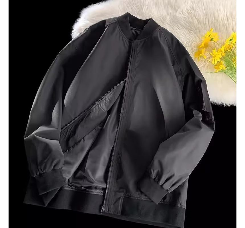 Lefitt - Oversized bomberjack met rits
