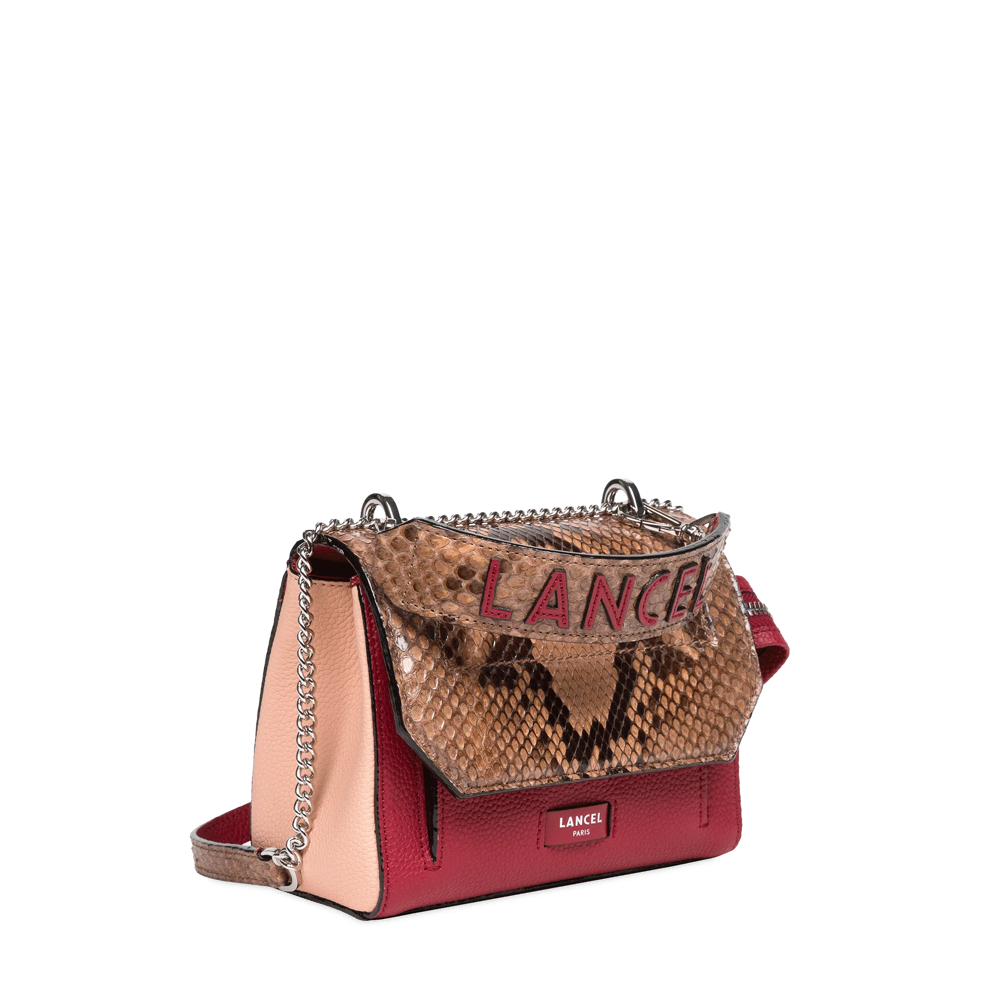 Sac rabat avec poignée  Ninon de Lancel-Multico Granit