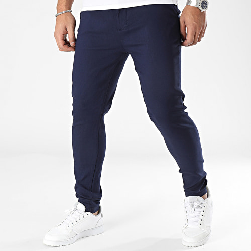 Pantalon Chino Bleu Marine