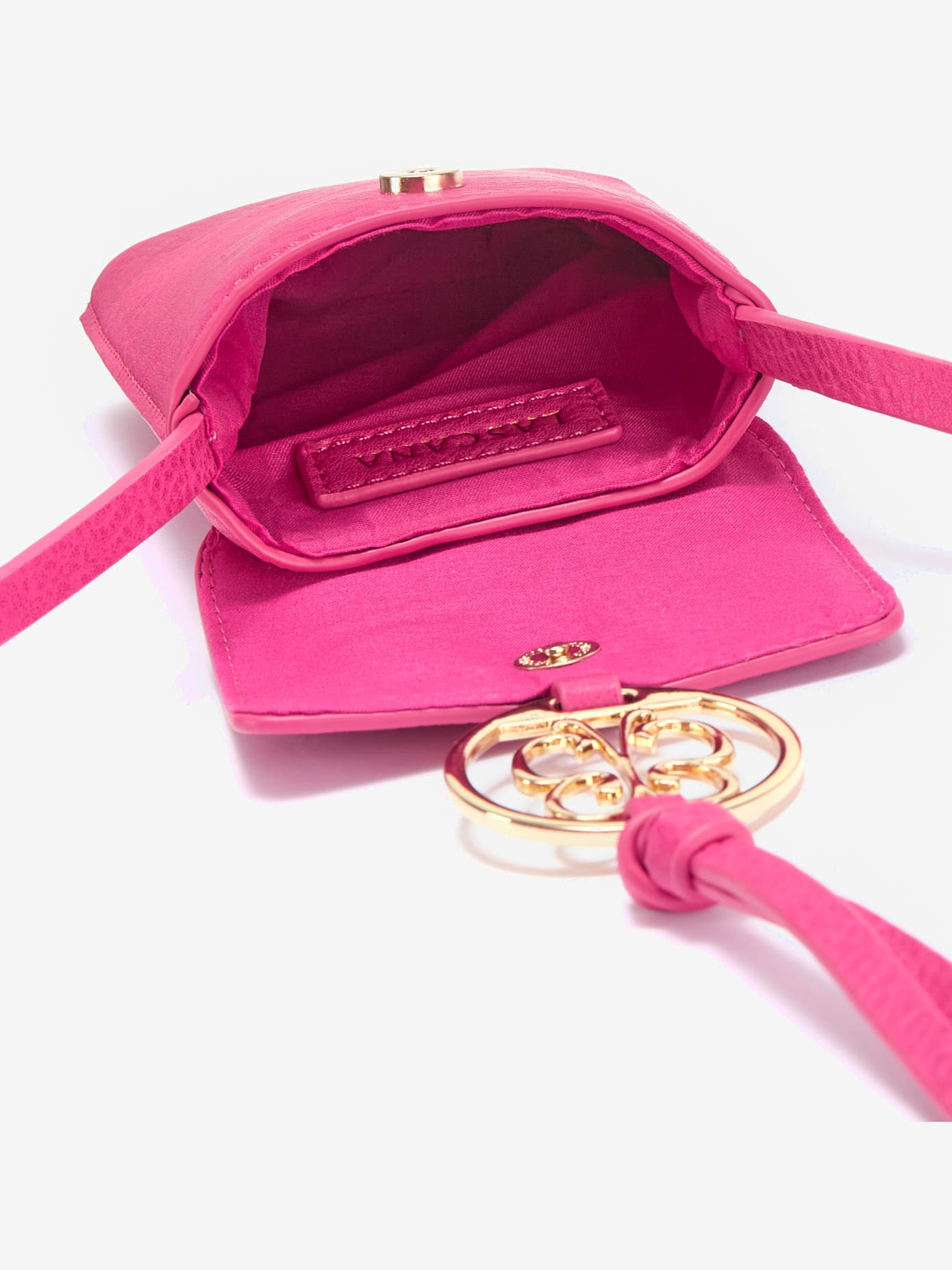 Sac en bandoulière pochette pour téléphone tendance avec détails couleur or