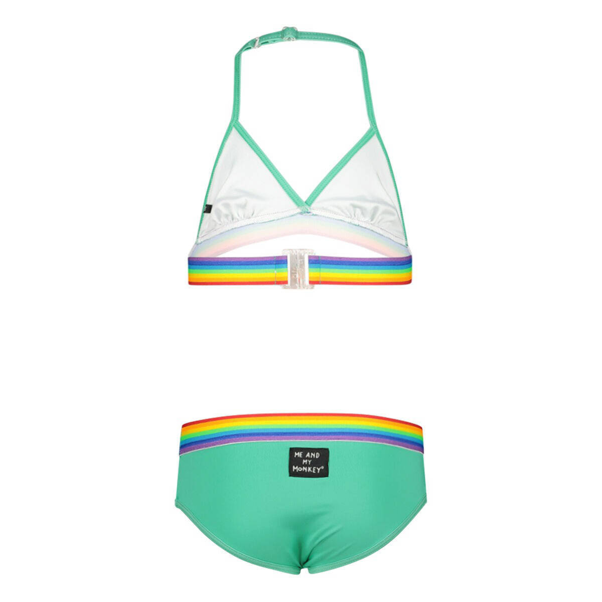 Me & My Monkey triangel bikini groen