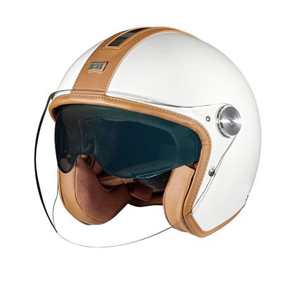 Casque Nexx X.G30 - GROOVY - Blanc / Beige