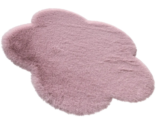 Tapijt Romance Flower mauve Ø 60 cm