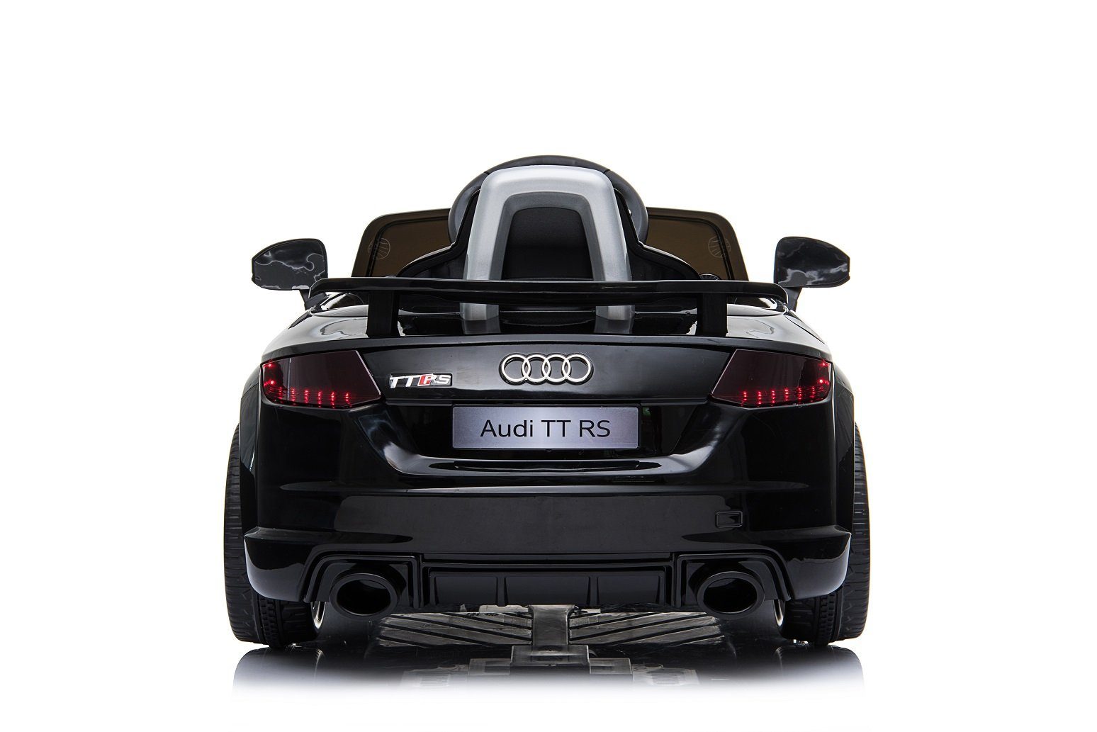 Carrinho Elétrico Infantil Audi TT RS Cabrio da Toys Store com Controle Remoto, USB e MP3, 2x30W, Capacidade de Carga 35 kg