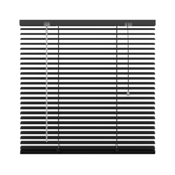 KARWEI aluminium jaloezie 25 mm zwart (kleurnr. 203) 80x250 cm (bxh)