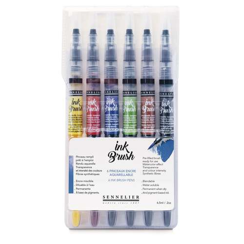 SENNELIER Ink Brush Pinselstift-Sets