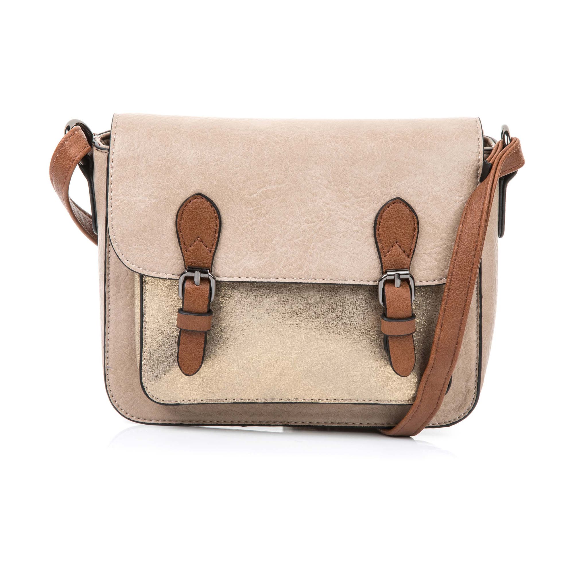 Sac bandoulière taupe