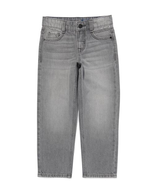 jean enfant - modèle straight fit gris