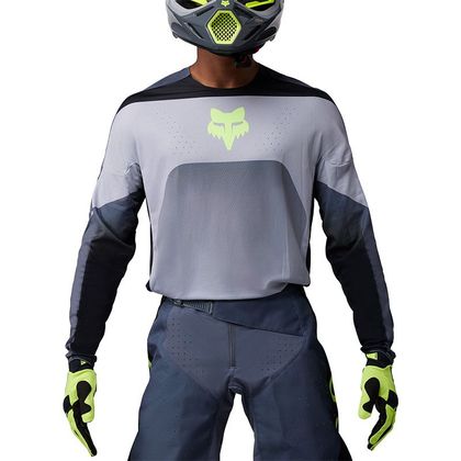 Maillot cross Fox 360 DIVIDER 2025 - Gris