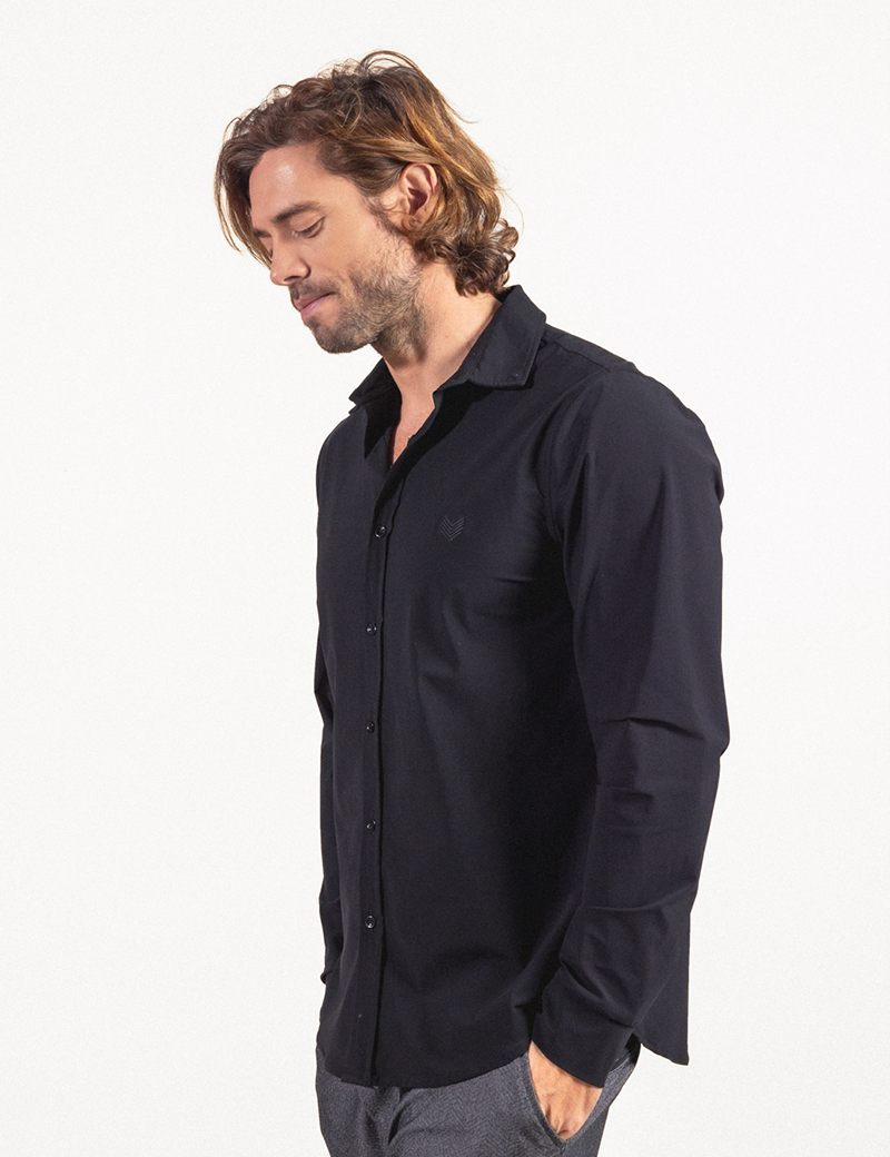 HBT BASICS | LORD CHEMISE NOIR