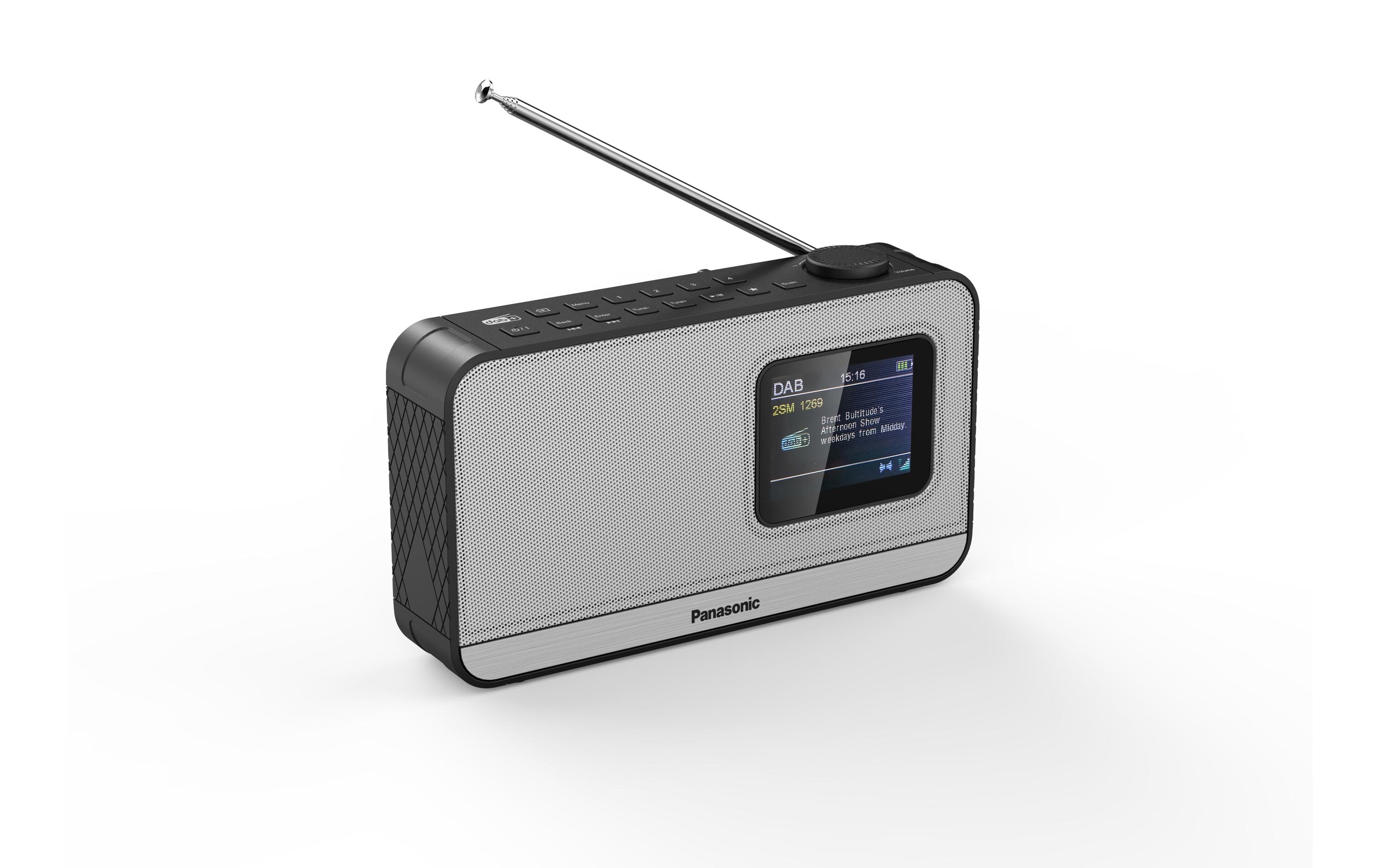 DAB+ Radio RF-D15 WeissKlassisches, tragbares Radio mit einem modernen Twist