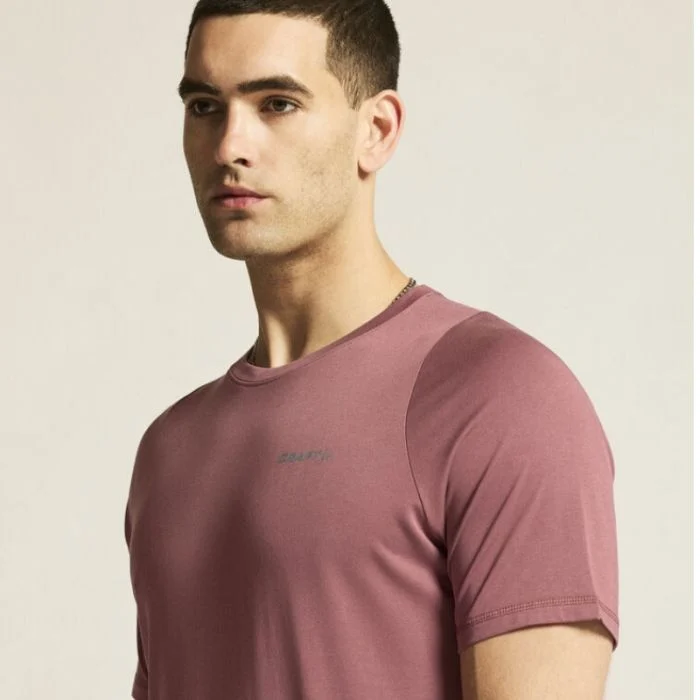 Craft Herre T-shirts Collective Bi-Blend SS Tee Rød