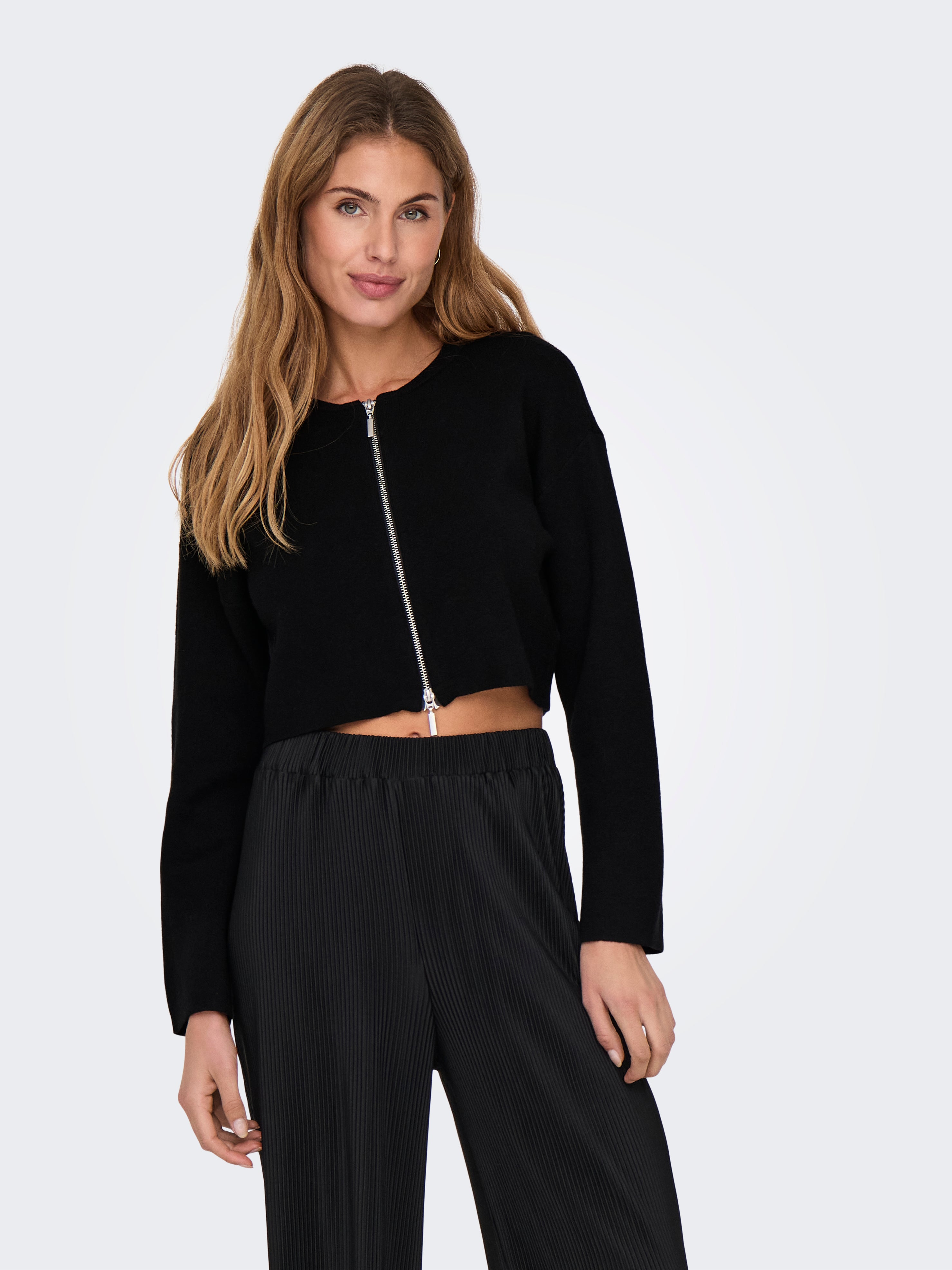 ONLANNY Strickjacke Black