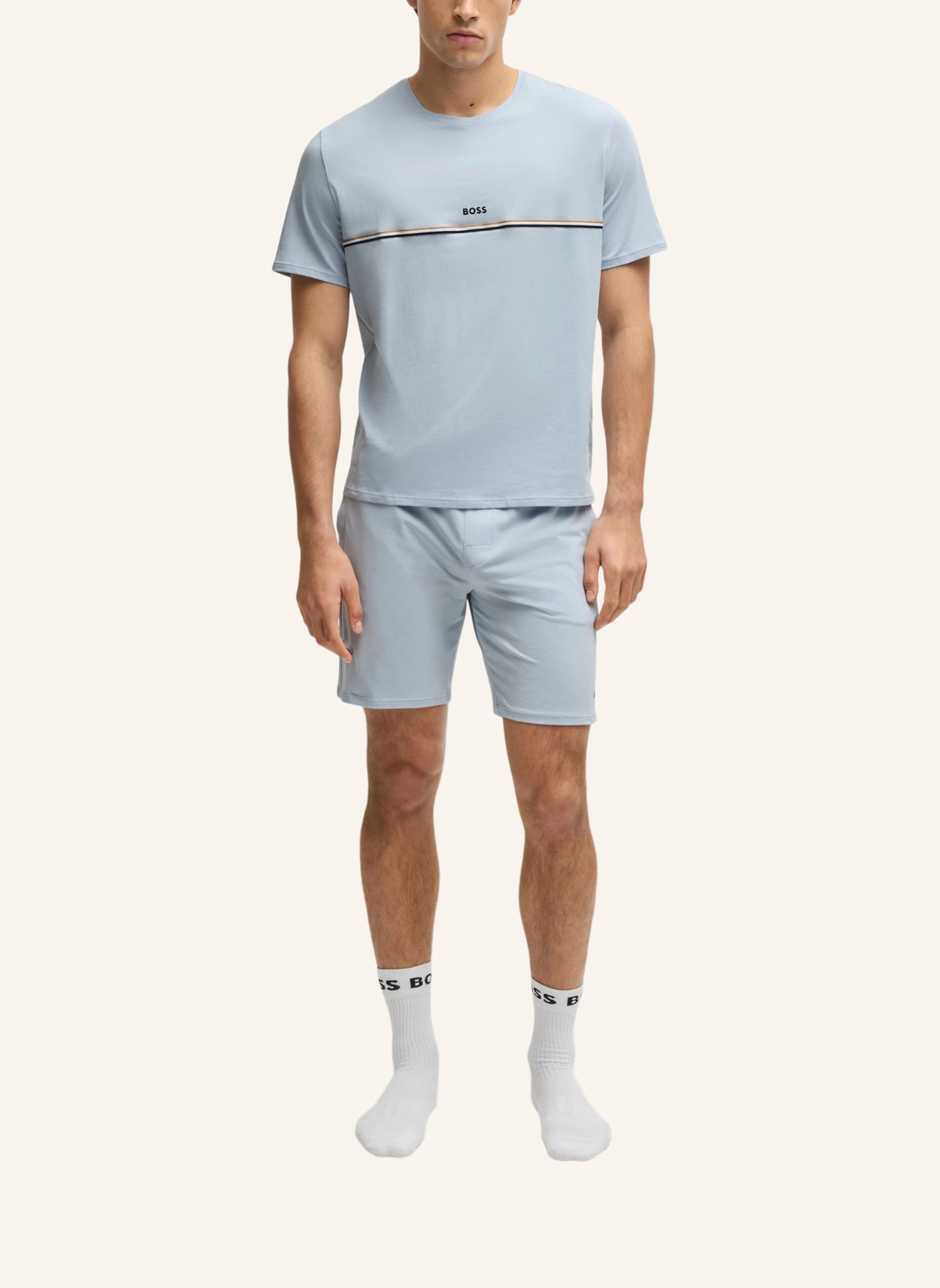 BOSS Pyjama-Oberteil UNIQUE T-SHIRT Regular Fit