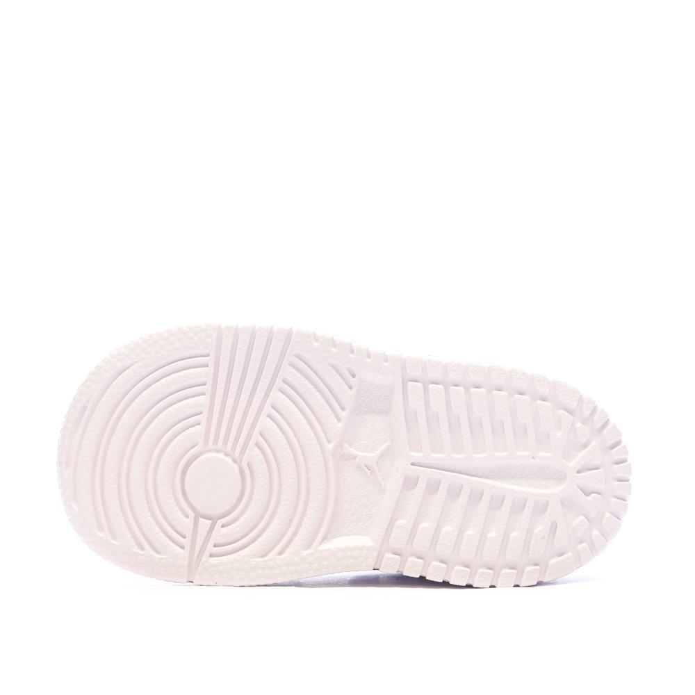 Nike Baskets Blanches Garçon Nike Jordan 1