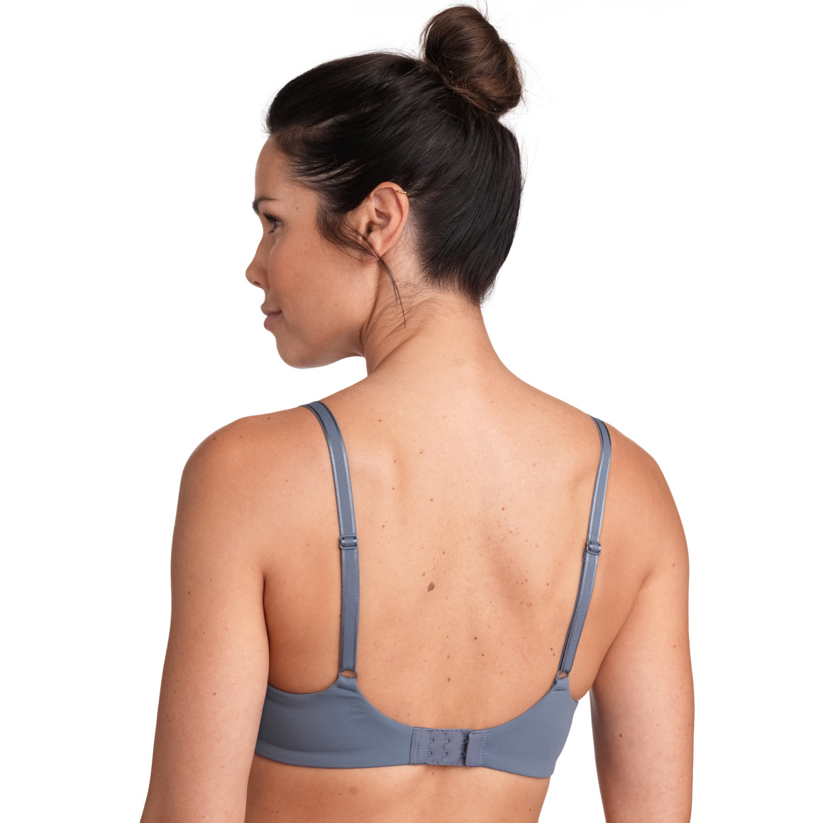 Gina Benotti Damen Soft-BH im Basic-Look blaugrau