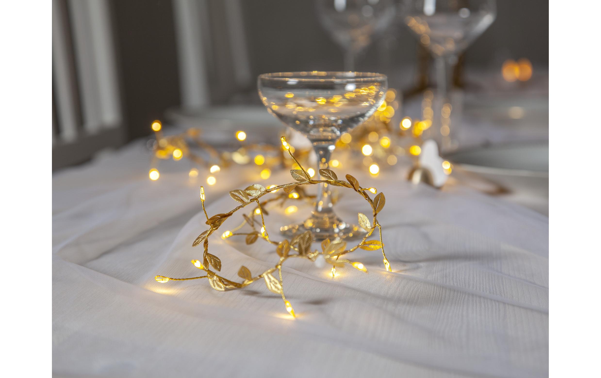 LED-Lichterkette Winny, 2 m, 60 LEDs, GoldDekorative Lichterkette