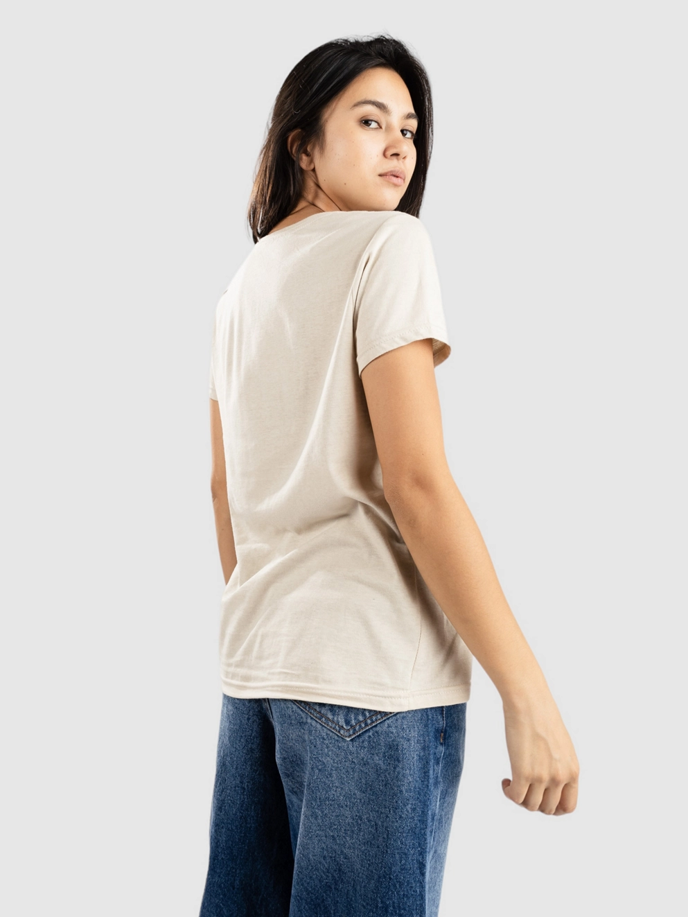 Empyre Serpent Eyes T-Shirt mineral wash brown