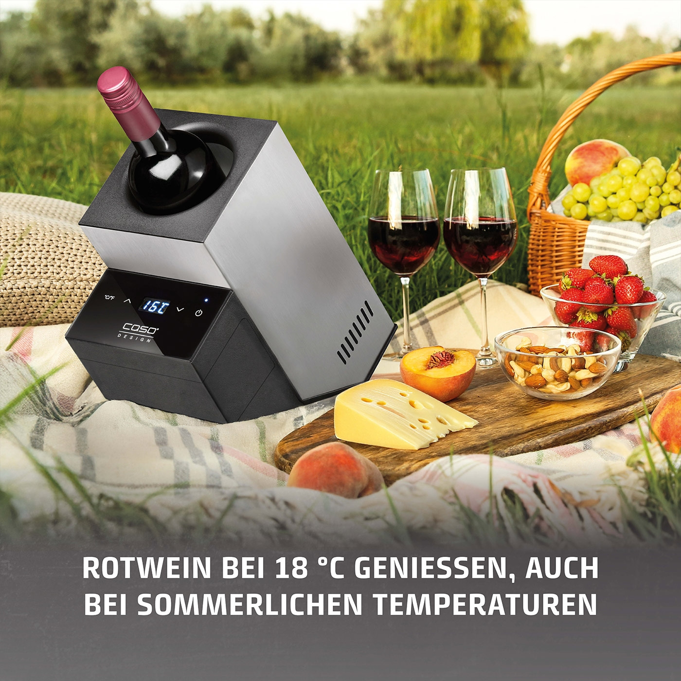 WineCase Deluxe Inox