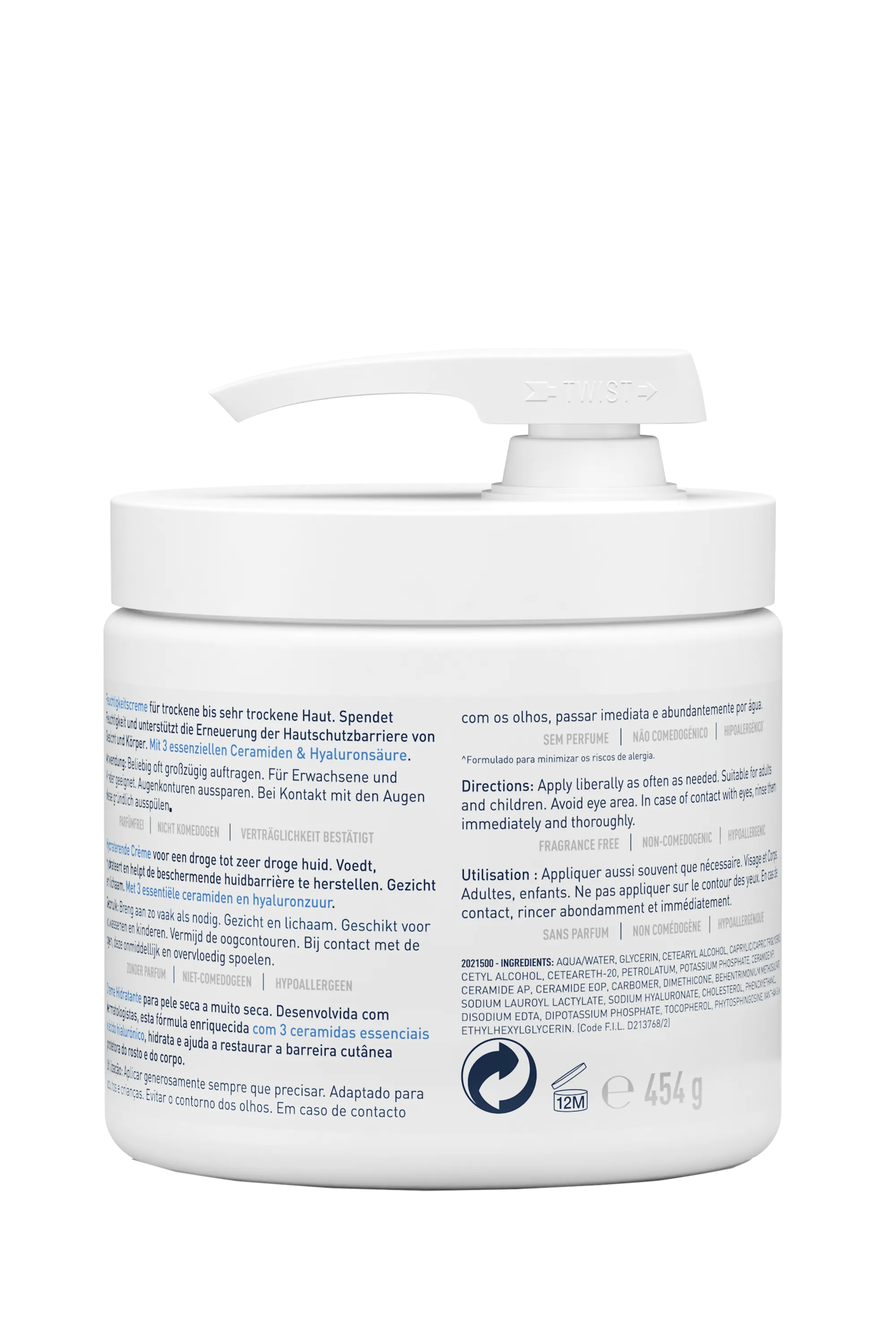 CeraVe Baume hydratant visage & corps